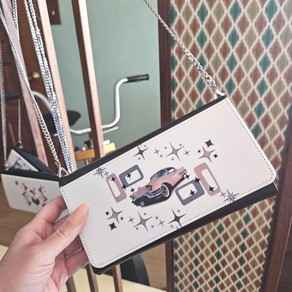 Atomic MCM Vintage Car Purse